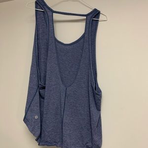 Cropped lulu lightweight workout tank
